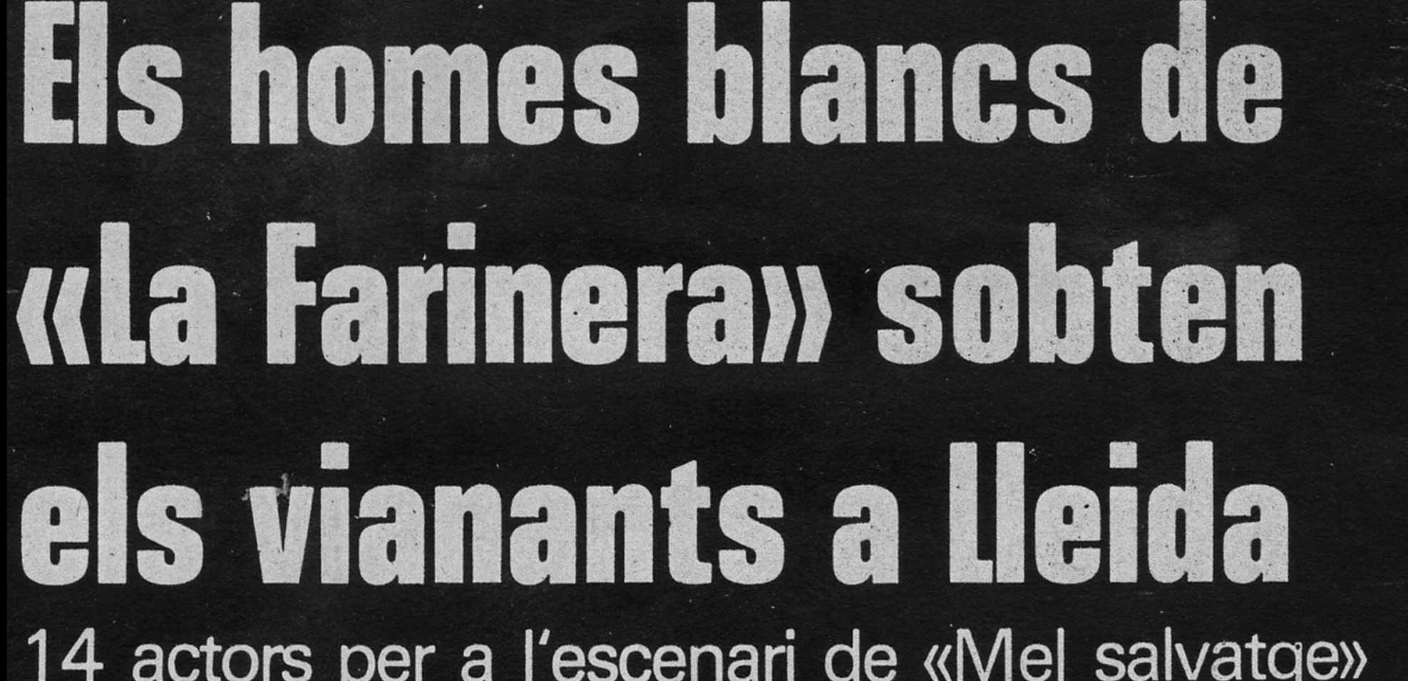 Imatge de l’arxiu de La Farinera
